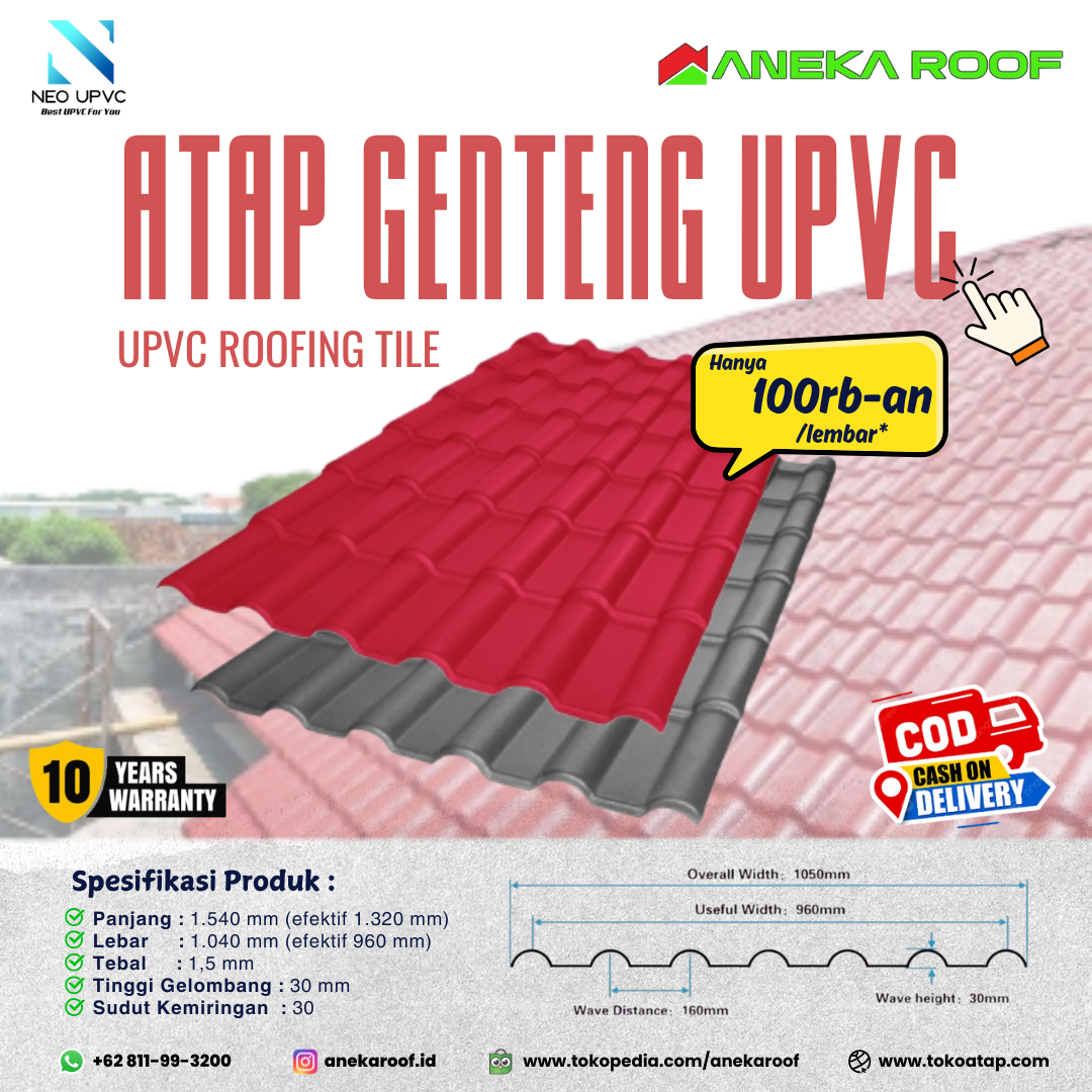 ATAP GENTENG UPVC IG